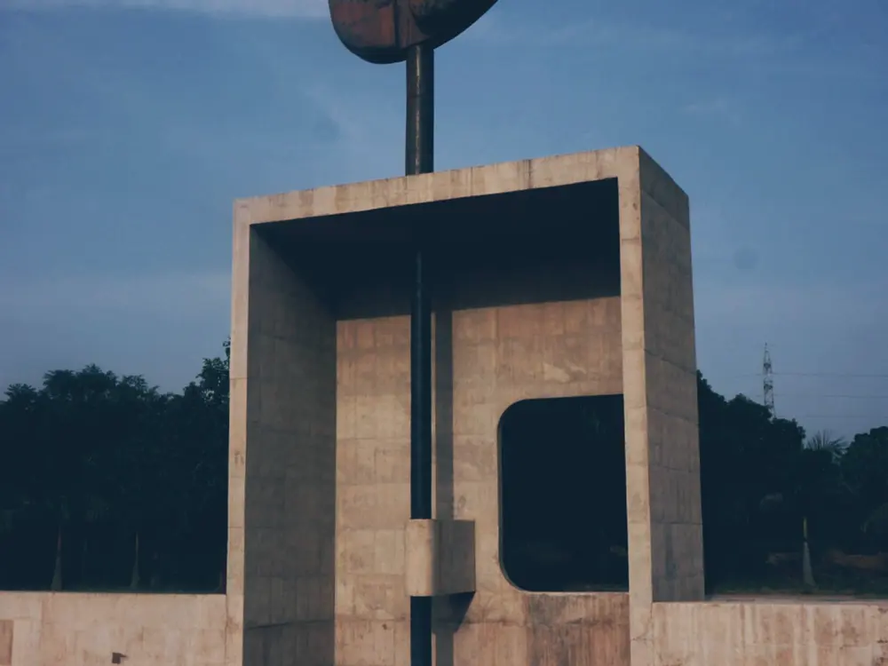 Open Hand Monument in Chandigarh