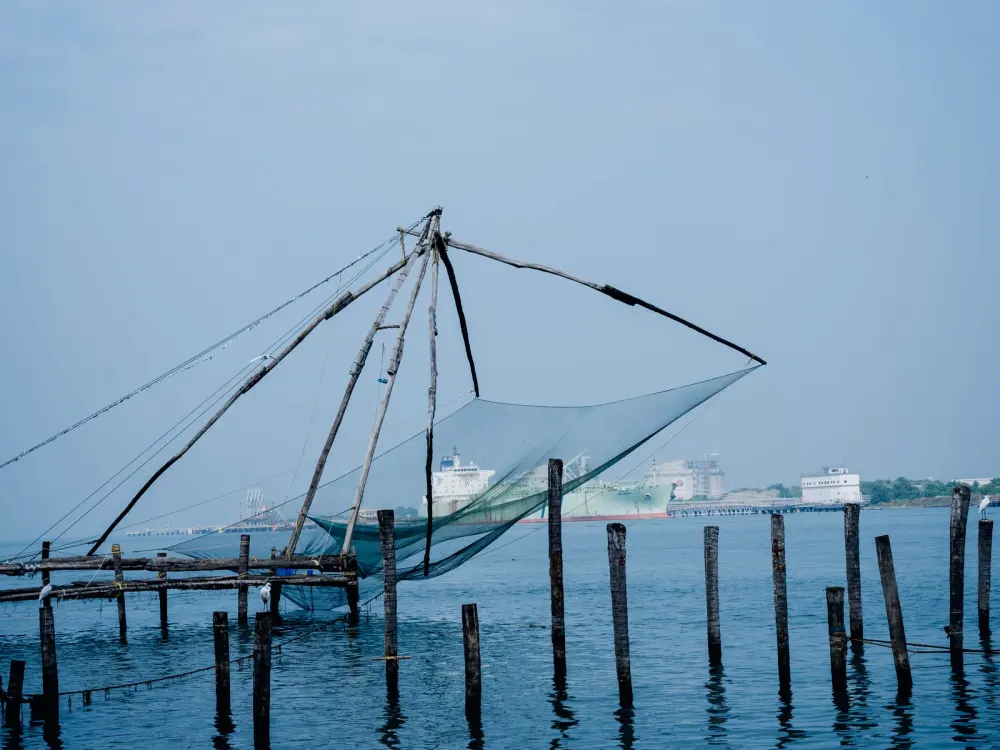 Chinese fishing net at Fort Kochi